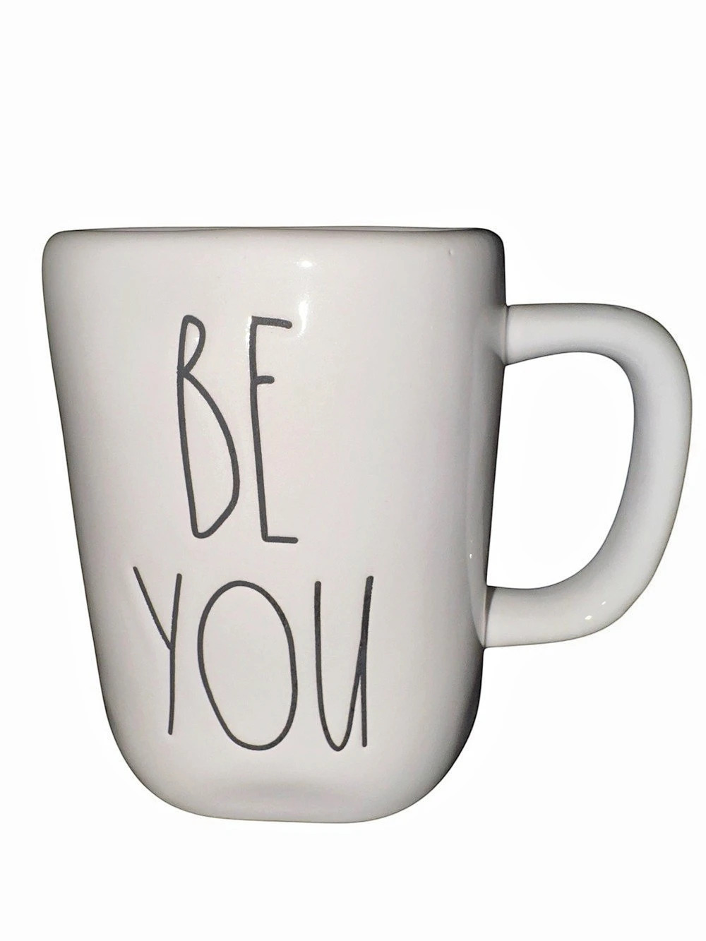 RAE DUNN BE YOU Artisan Collection Mug Ceramic Mug White